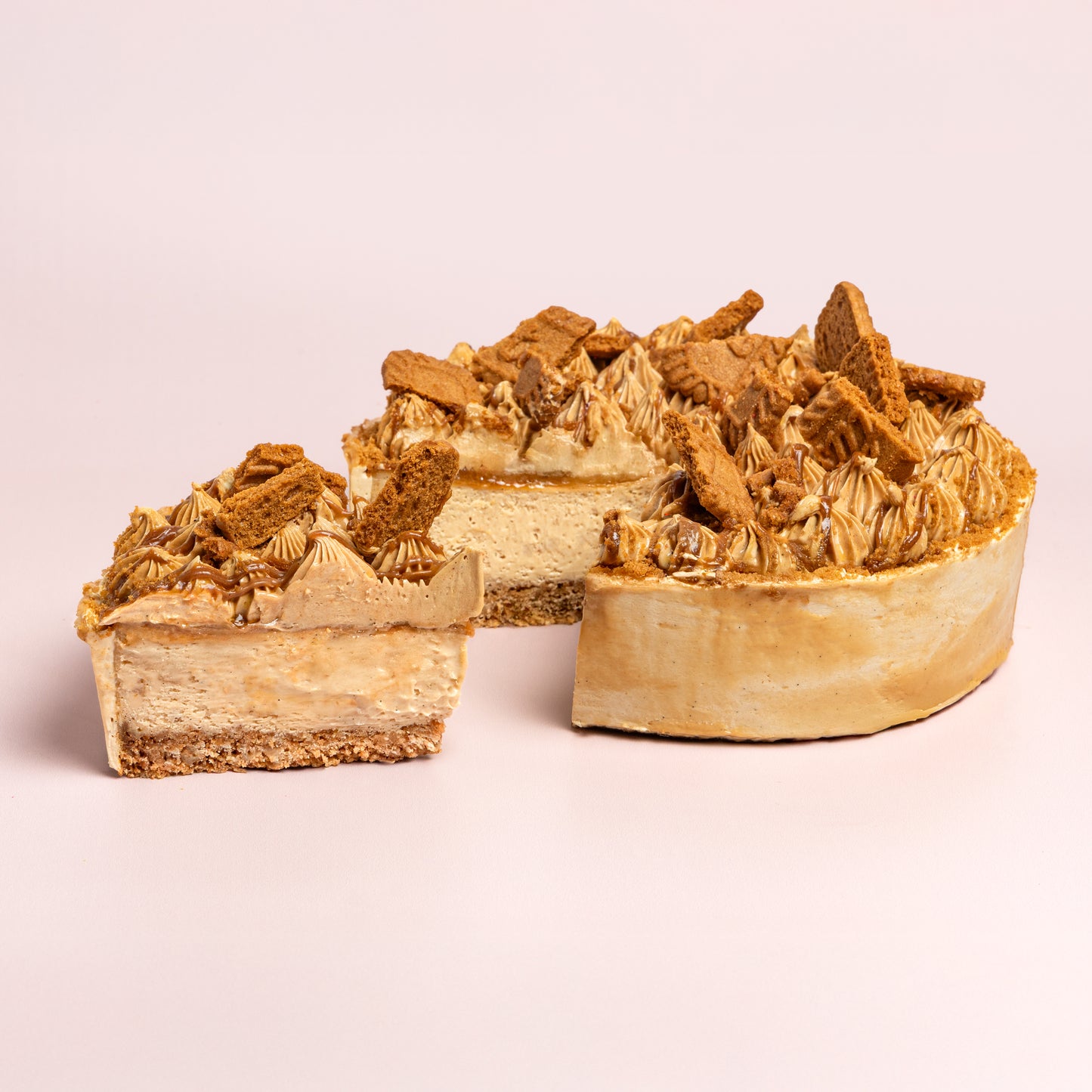 Biscoff Cheesecake (V, NF)