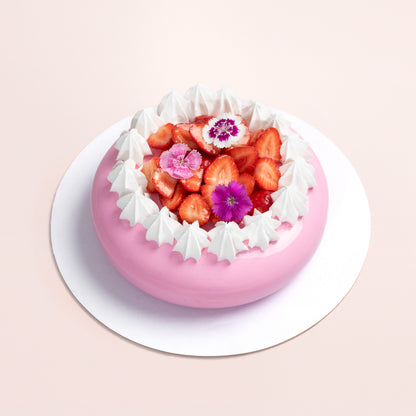 Raspberry Mousse Cake (GF)