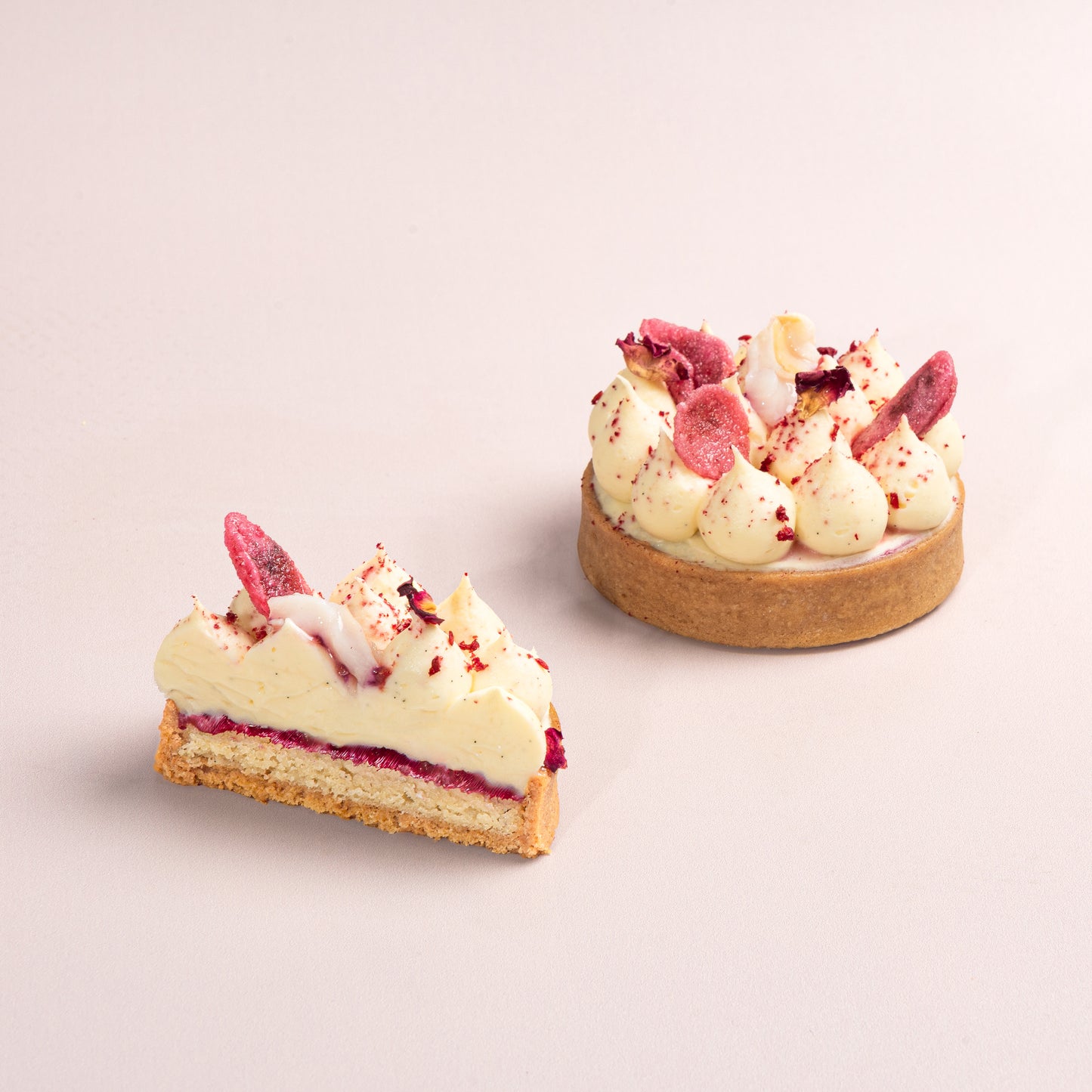 Lychee & Rose Mini Tart - pack of 6